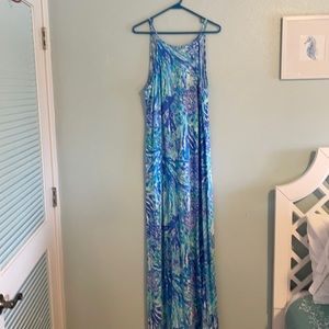 Never worn Lilly Pulitzer maxi dress